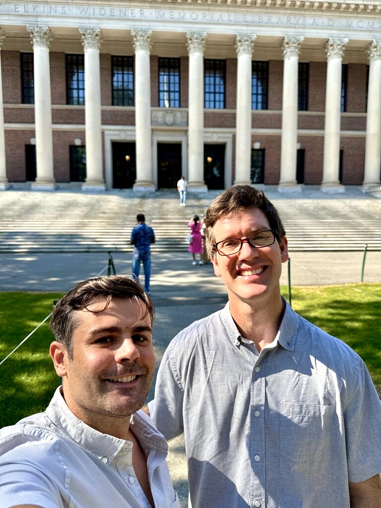 Dr. David F. Carreno and Richard G. Cowden, Harvard University