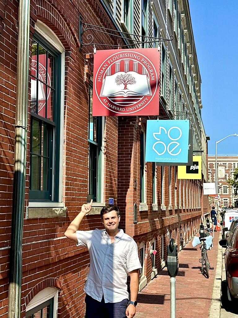 David F. Carreno in the Human Flourishing Program, Harvard